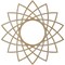 Ekena Millwork Eleanor Wood Fretwork Pierced Ceiling Medallion, Hickory, 18"OD x 6 7/8"ID x 3/8"T CMWP18X18X0375EAHI - alternate 4